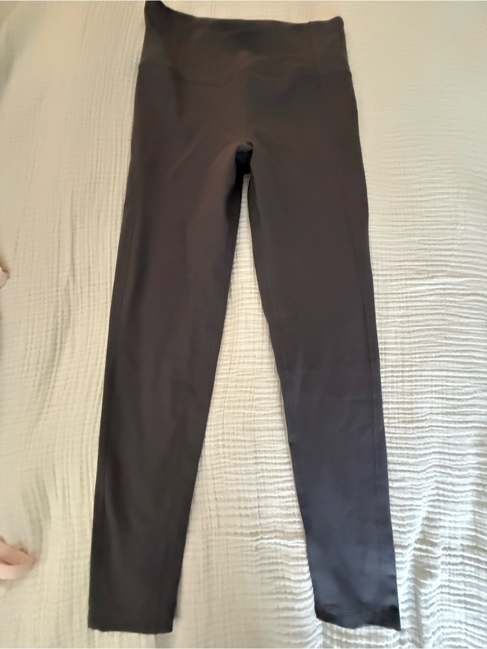 Girlfriend Collective High-Waist Gray Leggings- EUC